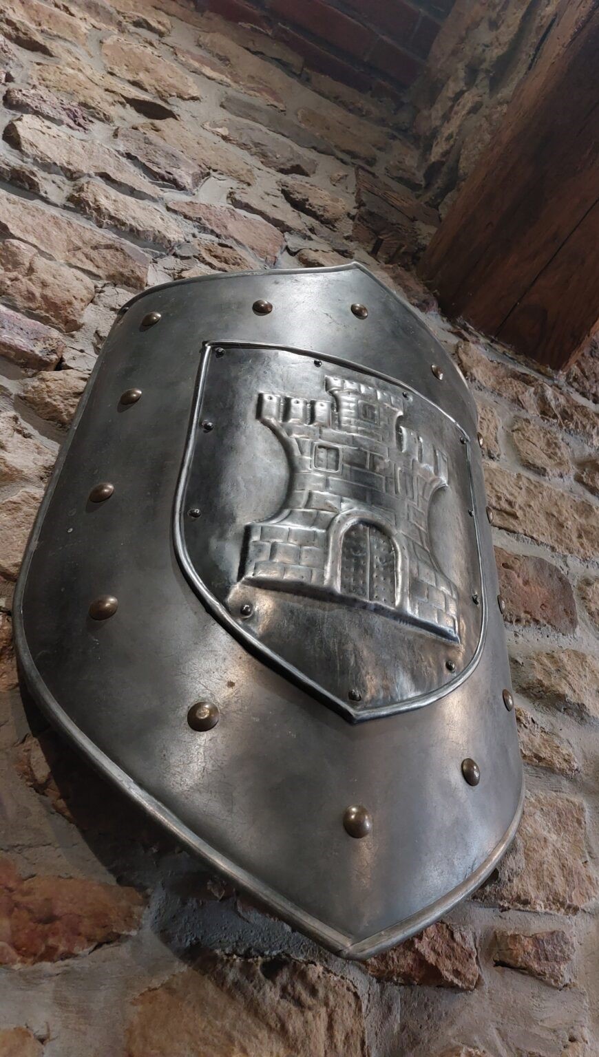 Intérieur du restaurant - ambiance médiévale