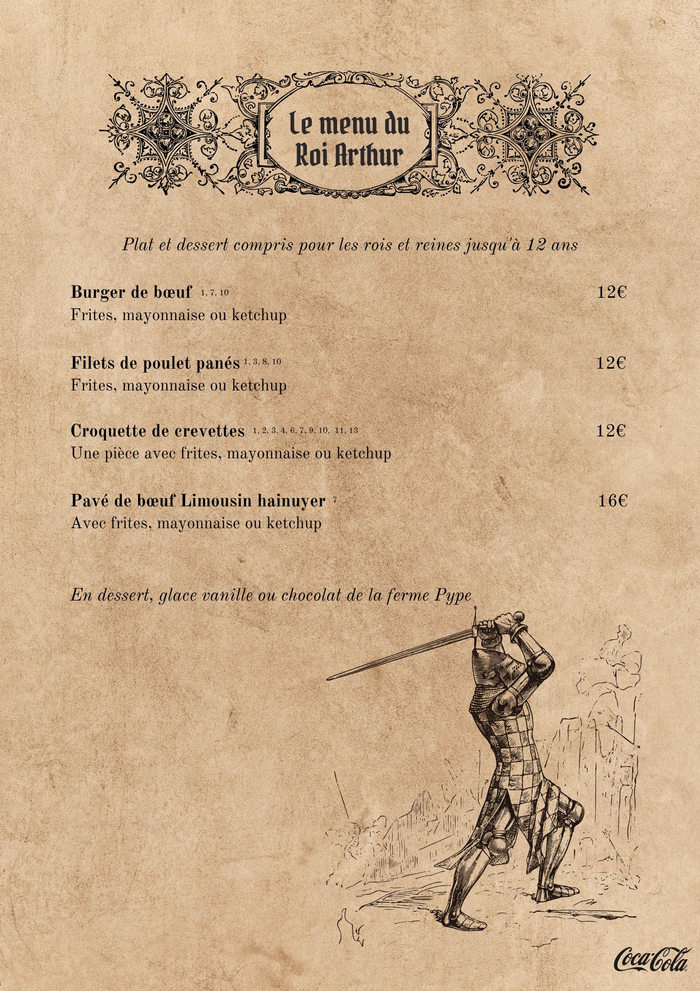Menu page 3