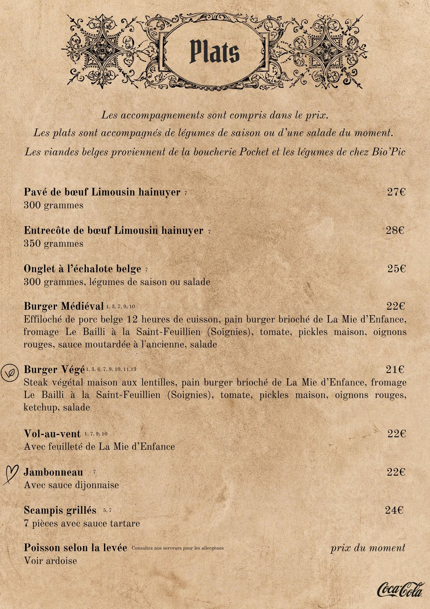 Menu page 4