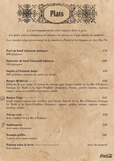 Menu page 4